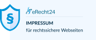 eRecht24 Siegel: Impressum für rechtssichere Webseiten